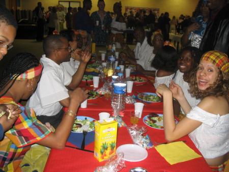 Un bon repas avant le  spectacle